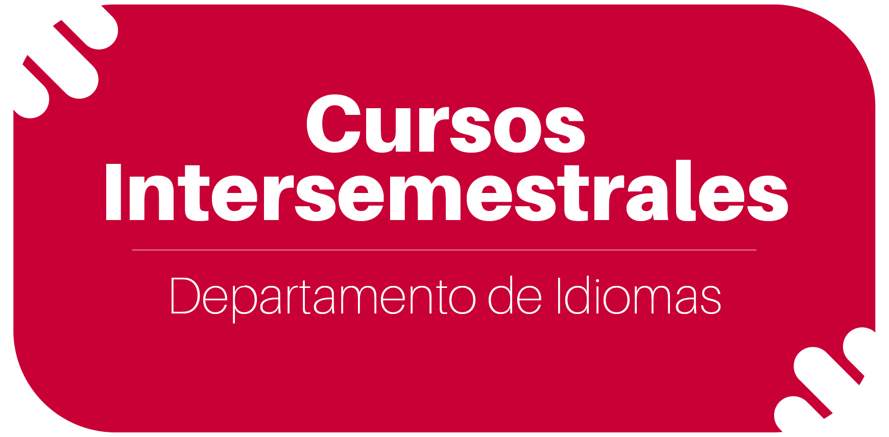 Cursos intersemestrales segundo semestre 2025