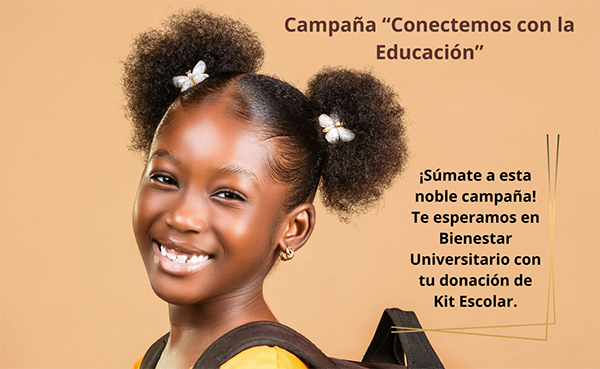 Campaña solidaria “Conectemos con la educación