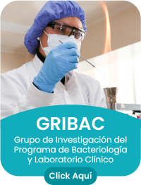 Grupo de investigación GRIBAC Grupo de Investigación del Programa de Bacteriología y Laboratorio Clínico. Click Aquí