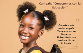 Campaña solidaria “Conectemos con la educación